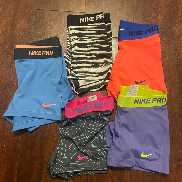 Nike Pro Compression Shorts Lot - Picture 1 of 1